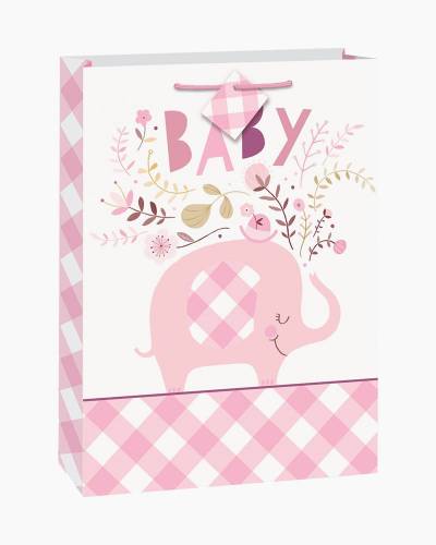 Unique Industries Assorted Colors Baby Shower Gift Bags 