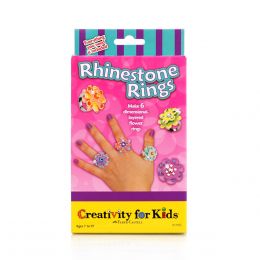 Kids craft  Kit for dk Mini Rhinestone publishing by Creativity Rings paper