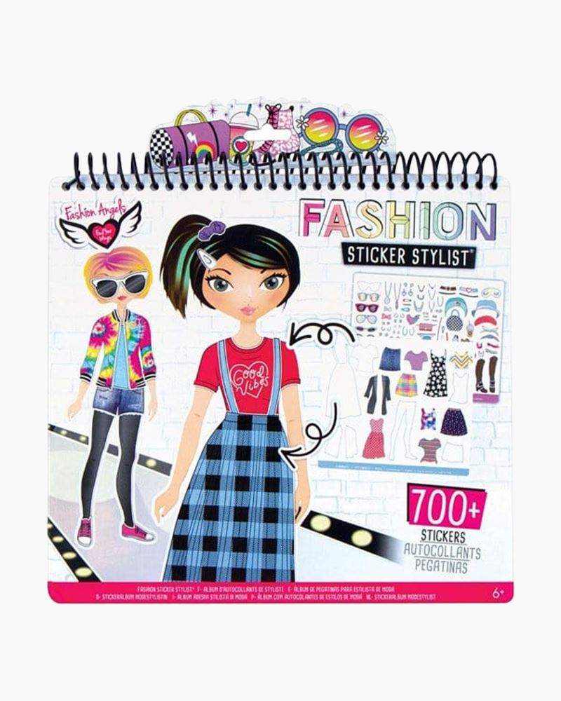 Barbie fashion sticker stylist  Álbum de pegatinas para estilista de moda  