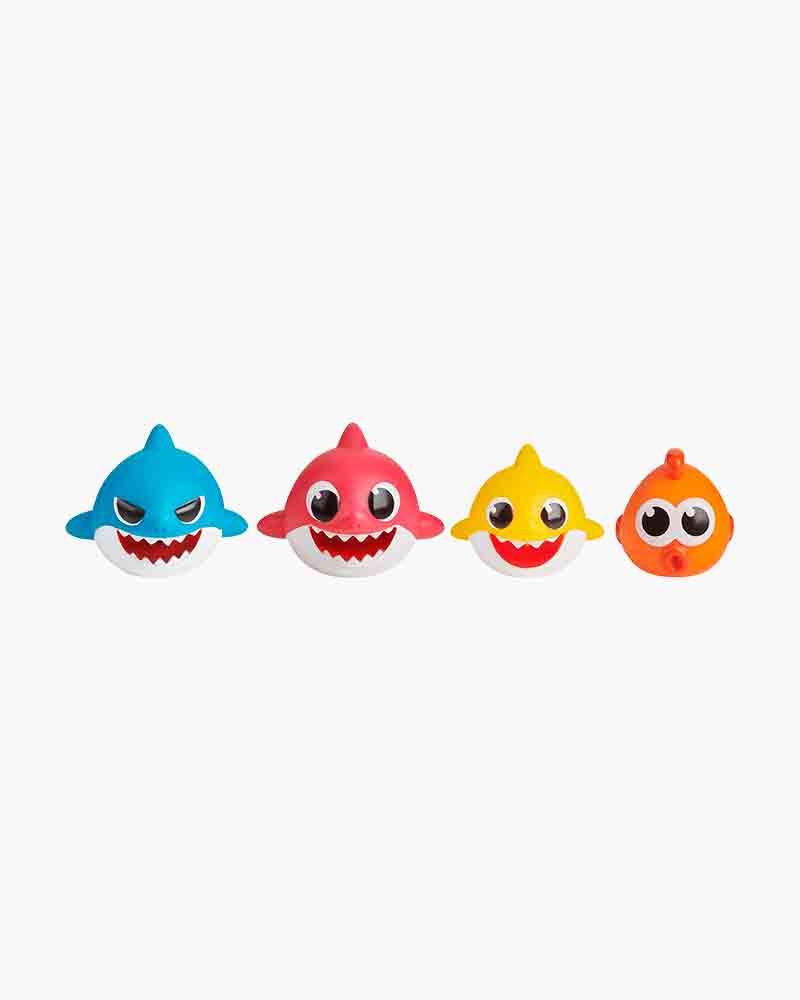 WowWee Baby Shark Bath Squirt Toys (Set of 4)