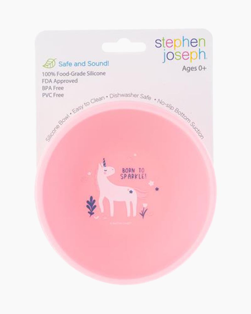 Stephen Joseph Silicone Baby Spoons Unicorn