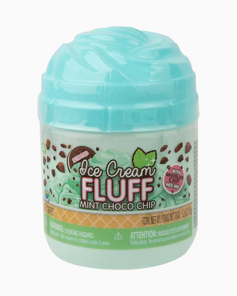 Rainbow Pinks Blue Cloud Slime Fluffy Icecream Mud Stress Relief