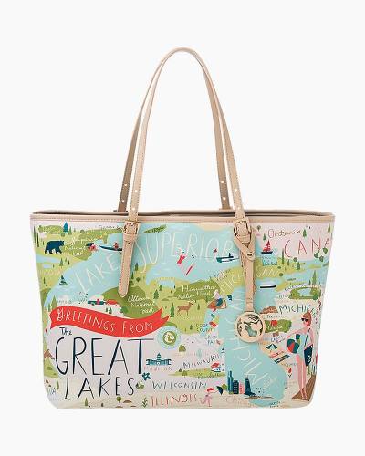 Store NWT Spartina Florida Large Tote Bag Purse