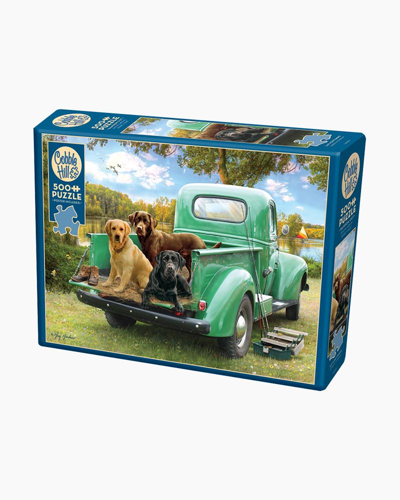 Cobble Hill Let's Go Fishing Jigsaw Puzzle (500 pc.)