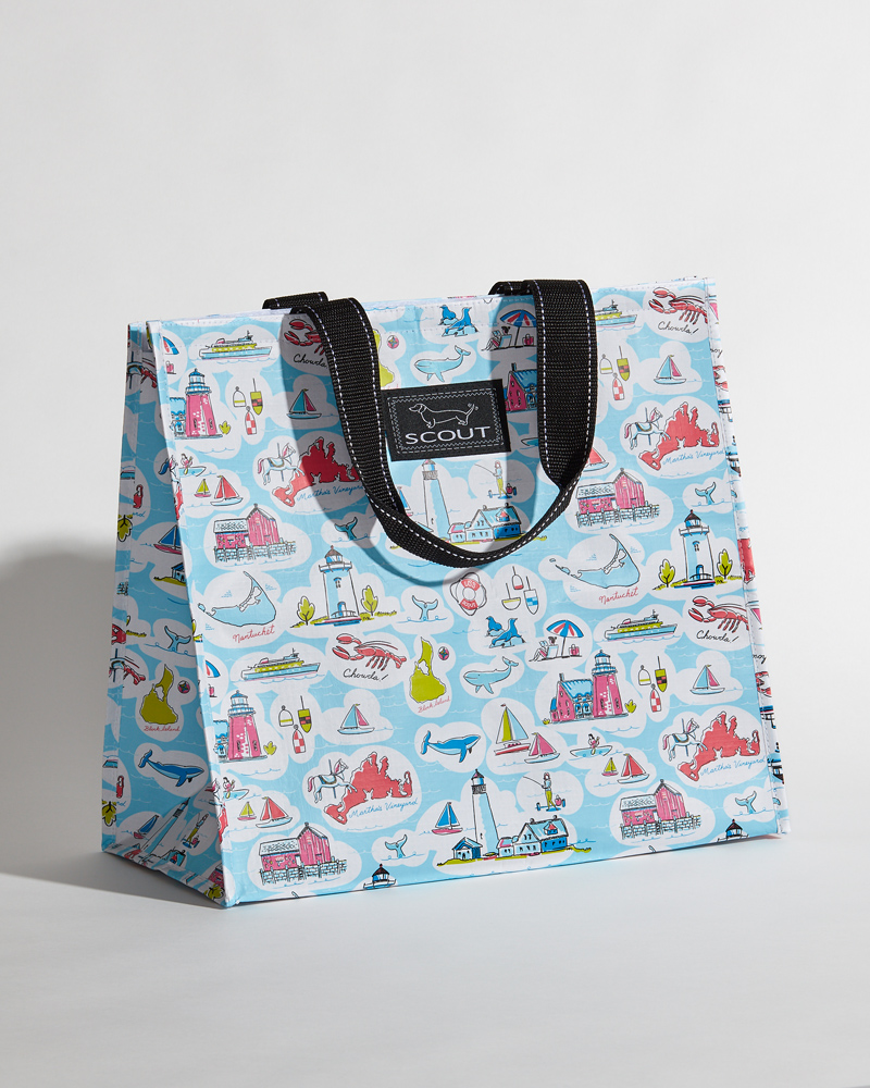 insulated market tote