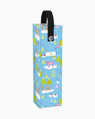 GRAPHICS & MORE Premium Gift Wrap Wrapping Paper Roll Pattern - Paw Print  Artsy Cat Dog - Blue