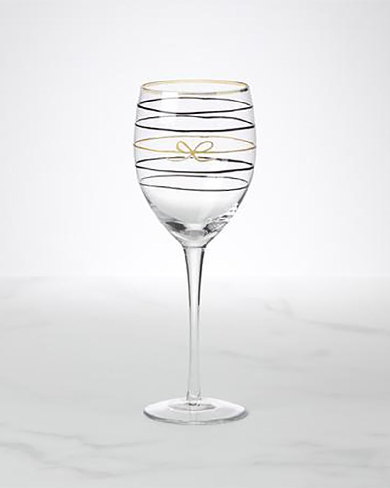 kate spade new york Doodle Away Wine Glass | The Paper Store