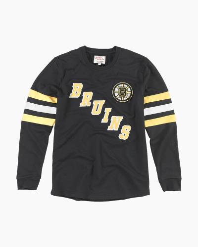 Women's Fanatics Branded Black/Gray Boston Bruins Script T-Shirt & Shorts  Set