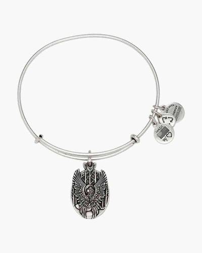 Alex and Ani Hello Kitty Duo Charm Bangle Bracelet - Shiny Silver Finish