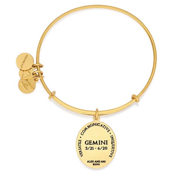 Alex and ani deals gemini charm bangle