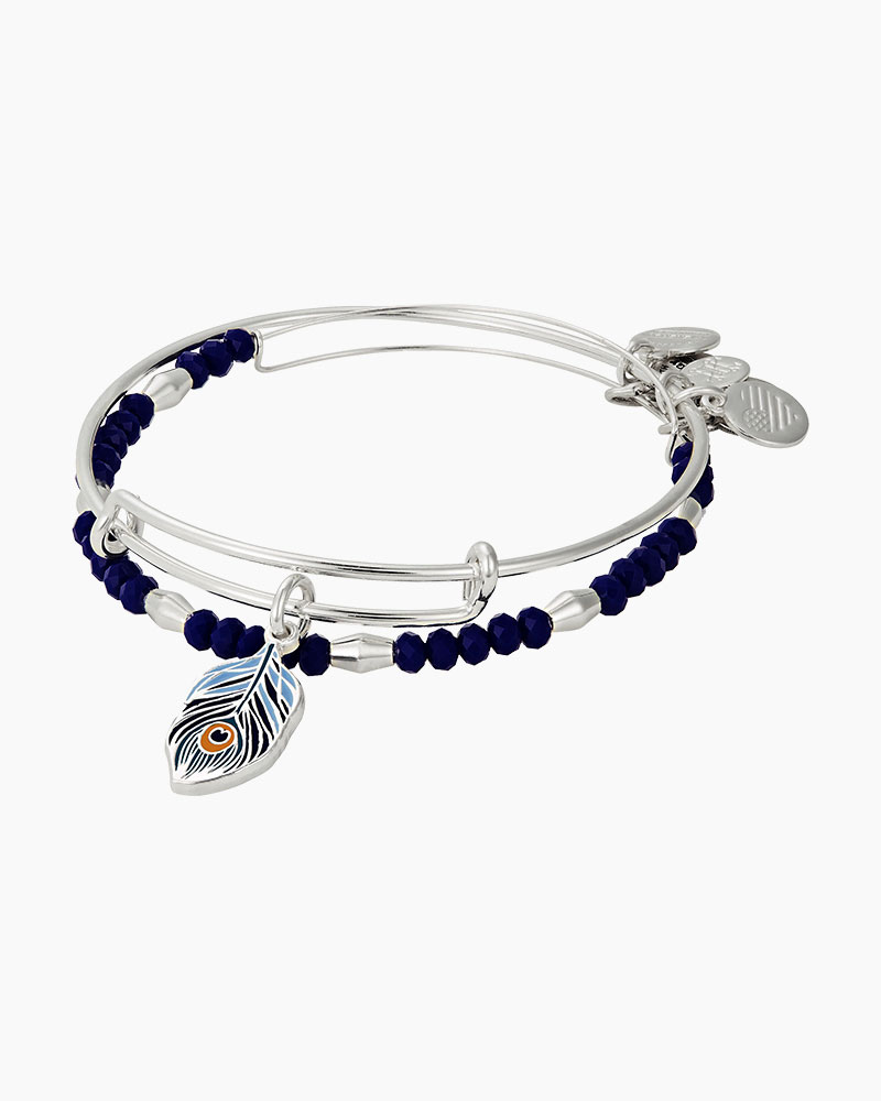 Alex and ani sales peacock bracelet