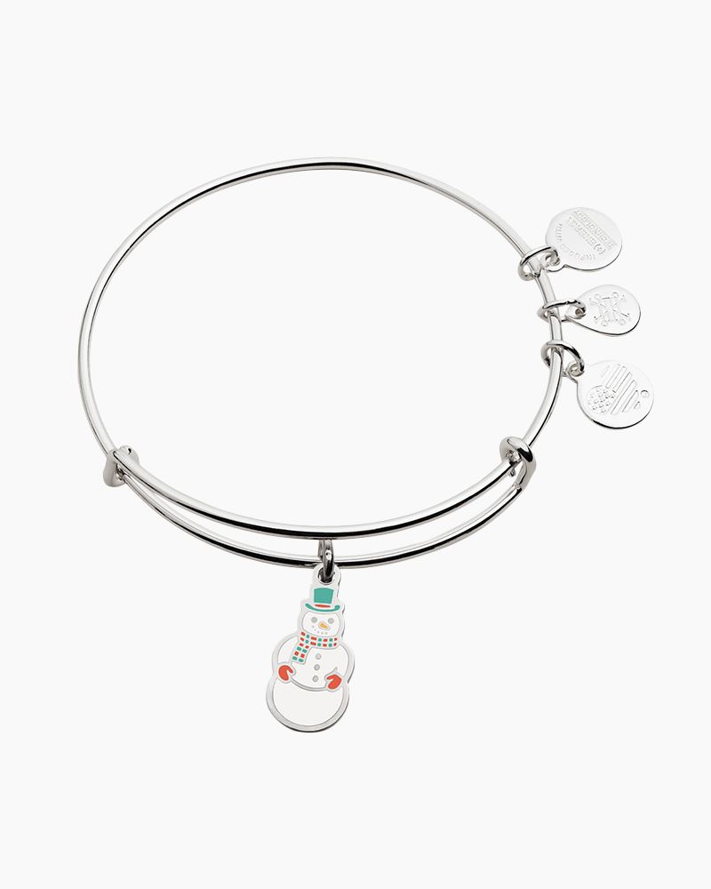 alex and ani snowman bracelet