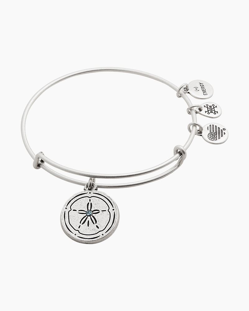 alex and ani sand dollar charm bangle