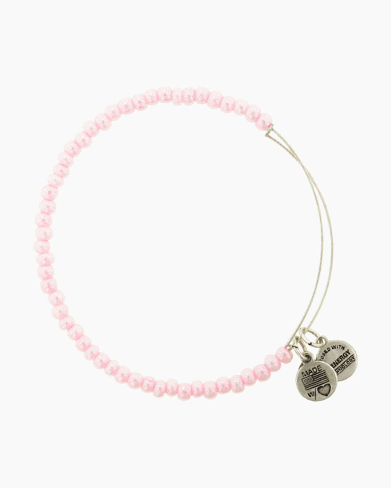 Alex and ani 2025 pink beaded bracelet