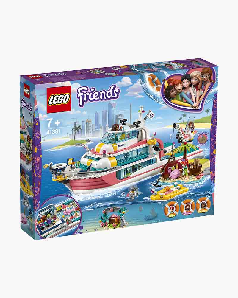 LEGO Toys LEGO Friends Rescue Mission Boat The Paper Store