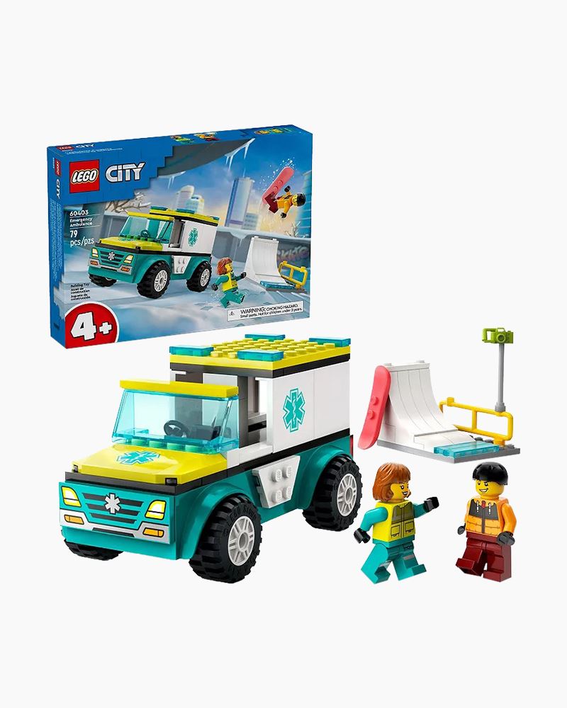 LEGO City Street Skate Park with Toy Bike - Imagination Toys