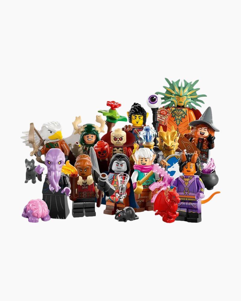 Assorted store minifigures and accessories