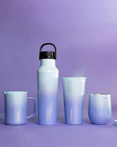 Corkcicle Unicorn Magic 16oz Mug Ombre Ocean