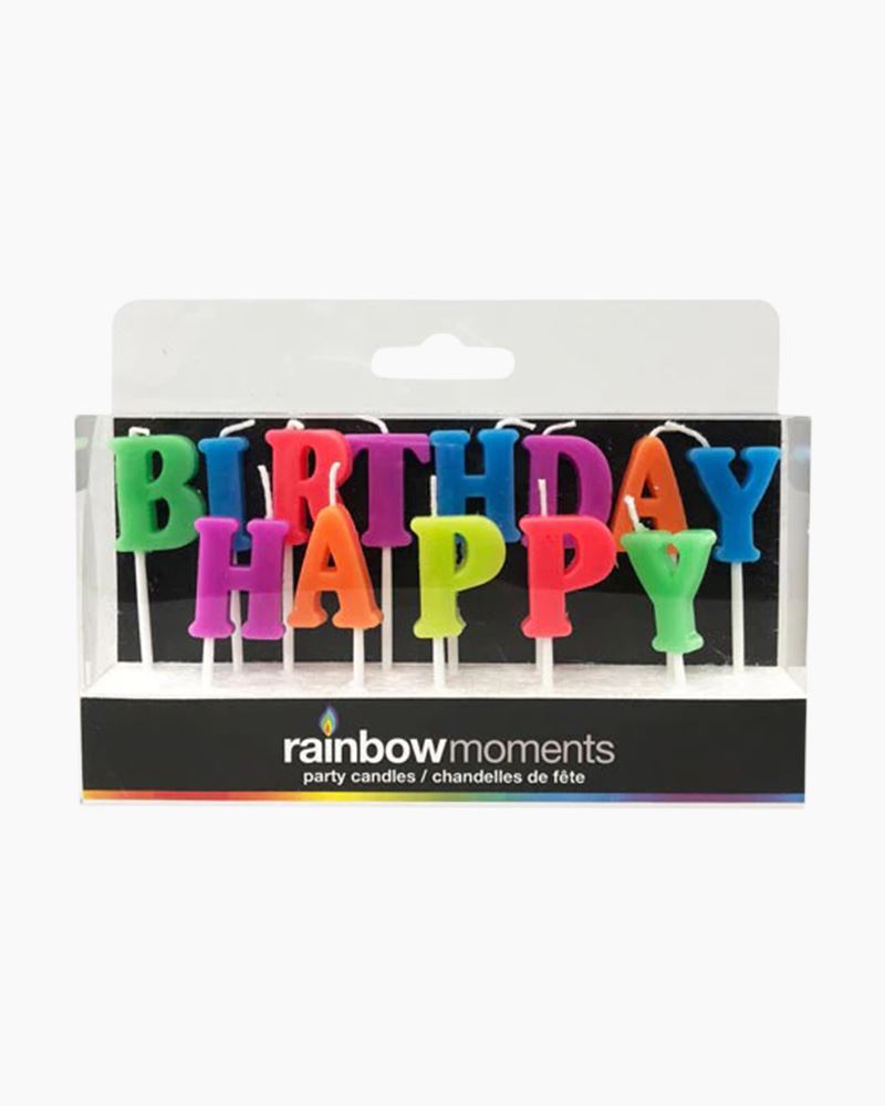 Rainbow Moments Musical Blooming Birthday Candle