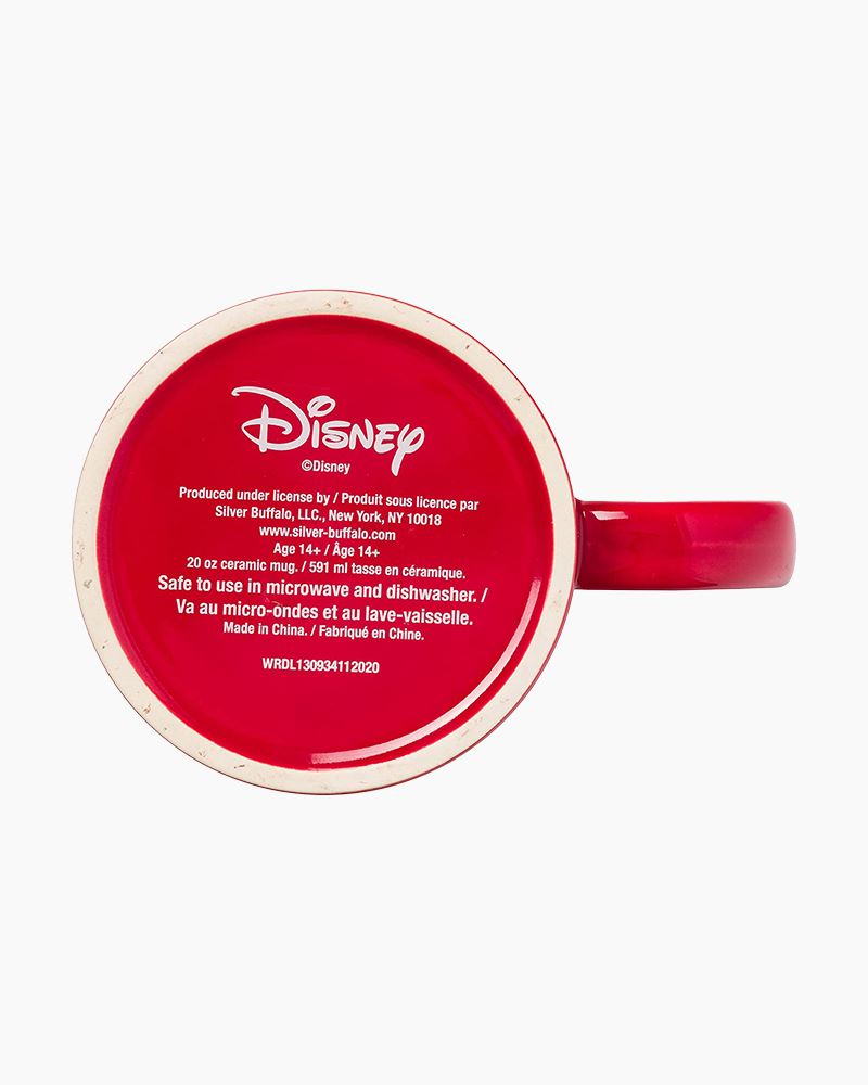 Silver Buffalo, LLC. Mugs Multi - Disney Mickey Mouse Red Ceramic