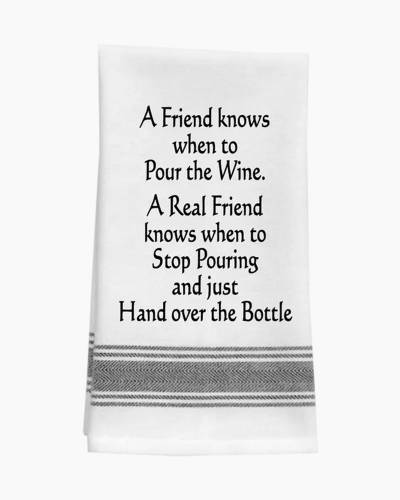 Funny Kitchen Towels - I Keep Hearing It Takes A Village To Raise A Child  Tea Towel - Funny Dish Towel with Sayings - Funny Hand Towels Housewarming