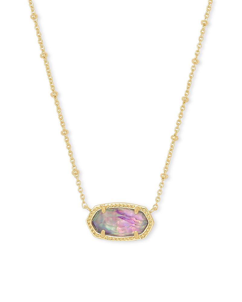 kendra scott lilac abalone necklace