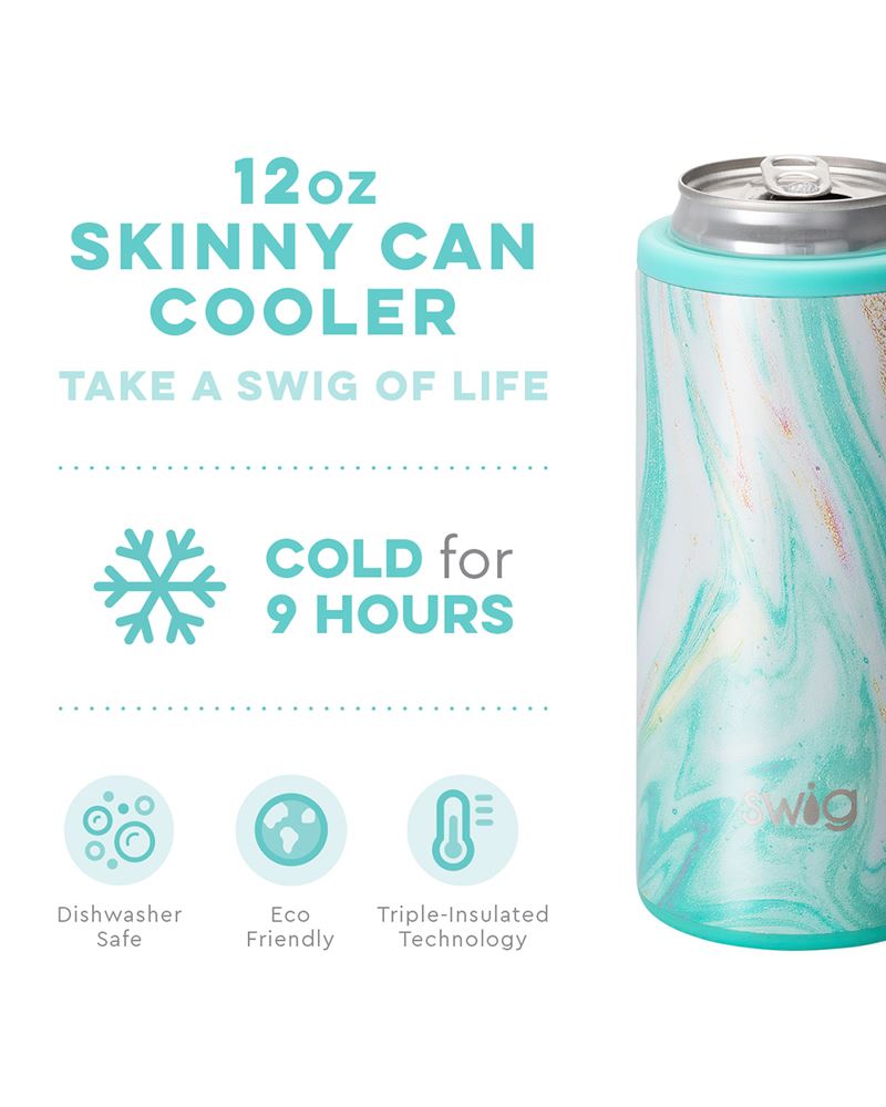 Swig “Calypso” Skinny Can Cooler (12oz) – MeLinda's Fine Gifts