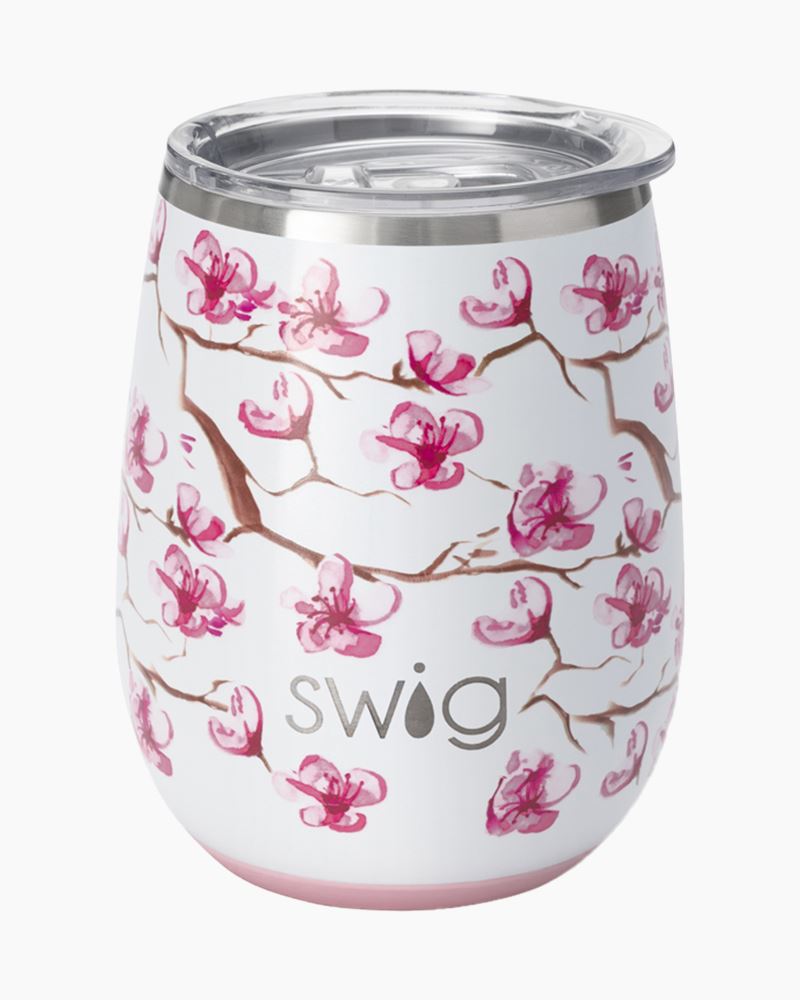 Swig Life Hot Pink Stemless Wine Cup 14oz