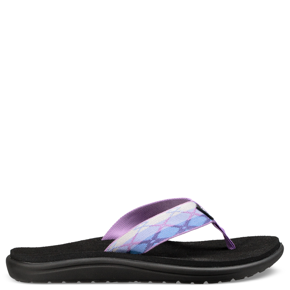 Voya Flip Flops in Terra Purple 