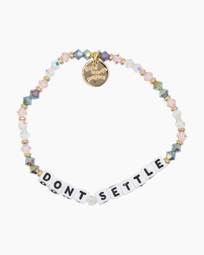 Don't Worry Beach Happy – Word Bead Bracelets / Multi Color Four