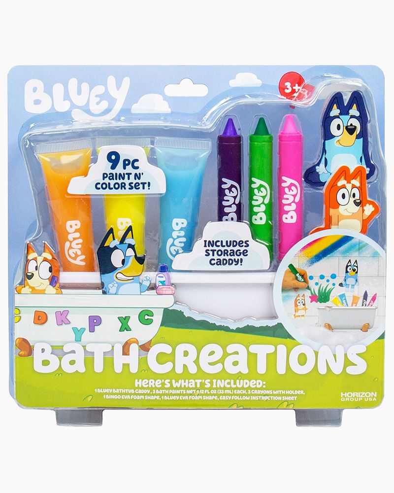 Bluey Aqua Art Pad, 8 Pages, Child, Ages 3+ 