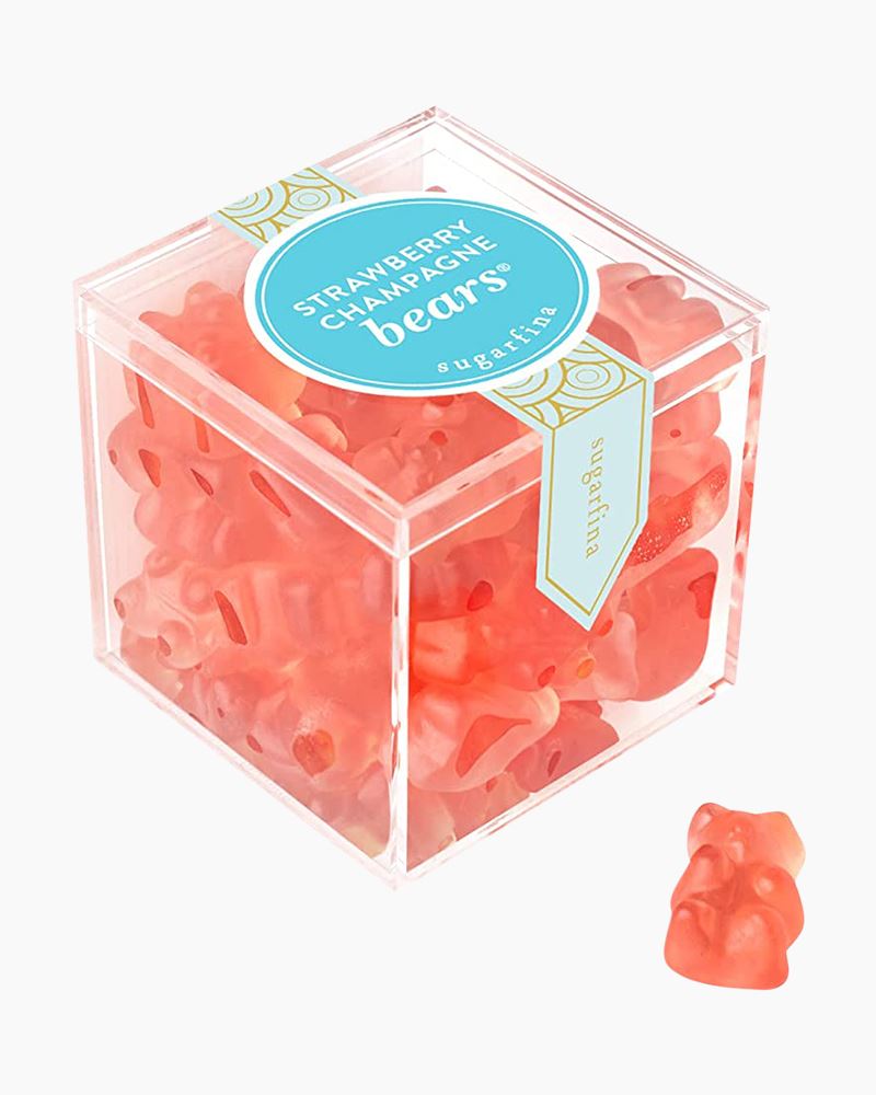 Champagne Gummy Bear Wedding Favors Personalized Gummy Bear 