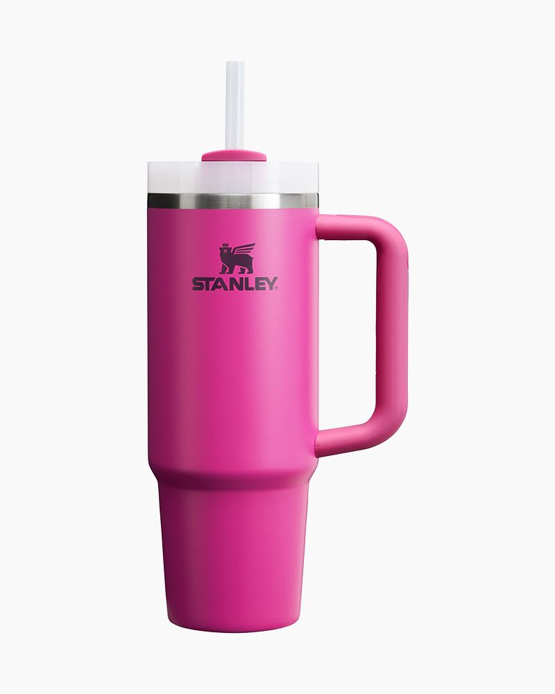 Stanley 40 oz. Quencher H2.0 FlowState Tumbler PURPLE AND WHITE