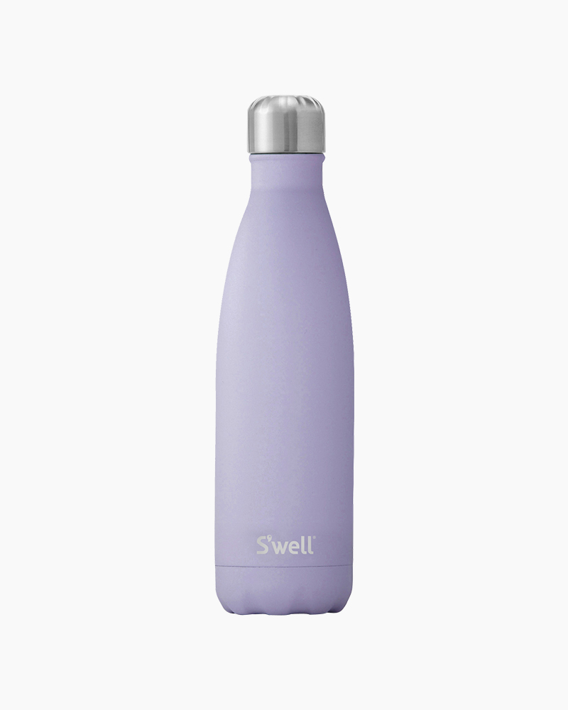 Stainless Steel Metal Water Bottle (Purple)