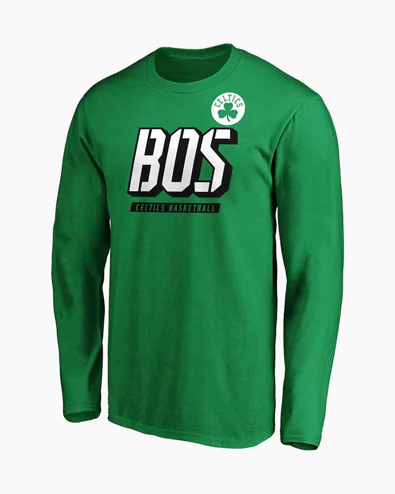 boston basketball long sleeve shirt