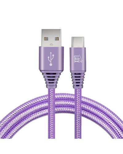 LAX iPhone Charger Lightning Cable - Rainbow MFi Certified Durable Bra –