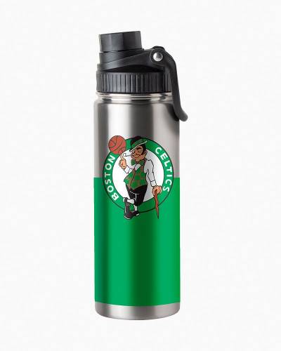 Boston celtics 40 oz stainless insulated with straw laser engraved water  bottle