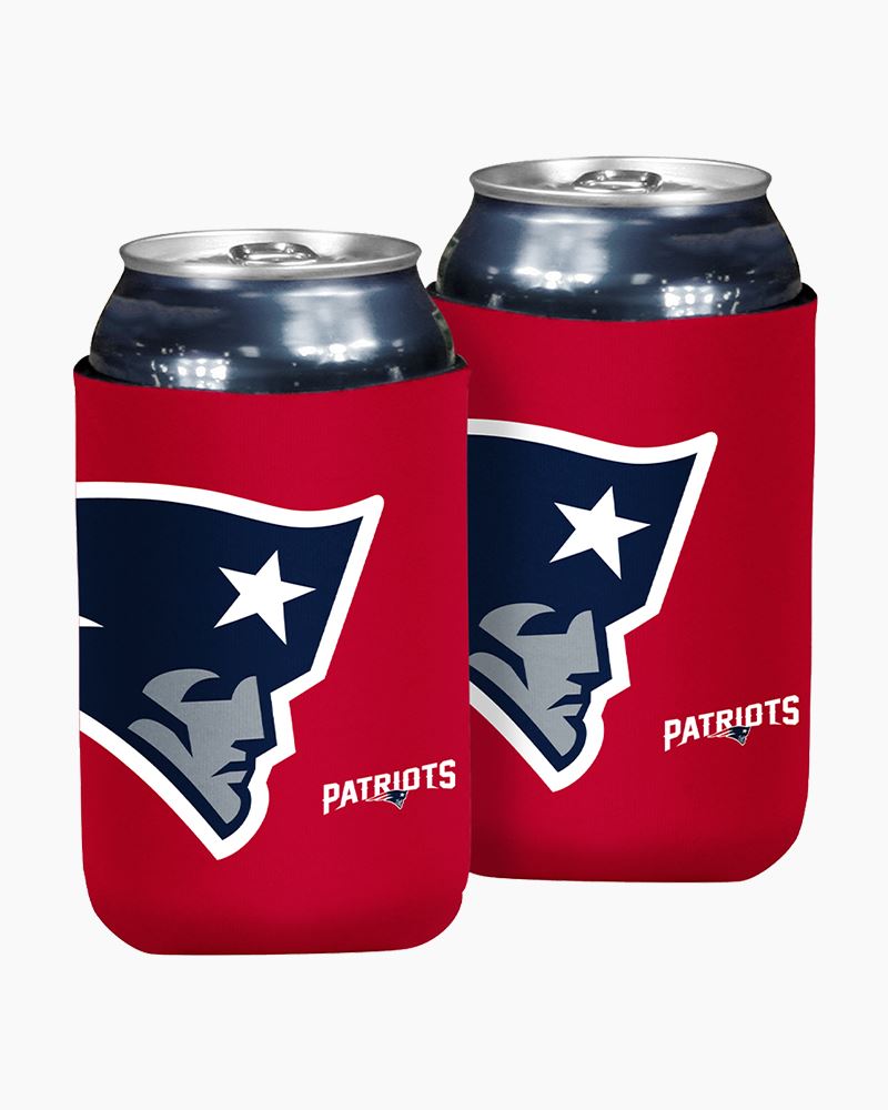 New England Patriots Flat Can Coozie