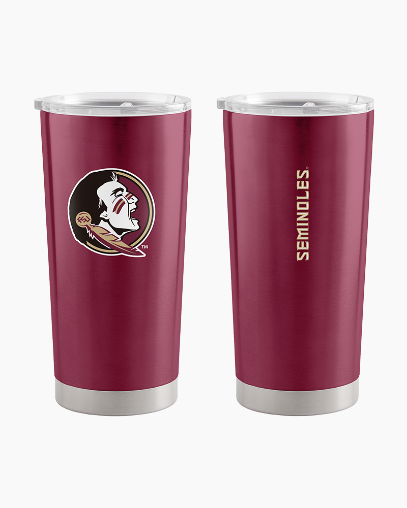 LOGO BRANDS Florida State Seminoles 40oz. Powder Coat Tumbler with