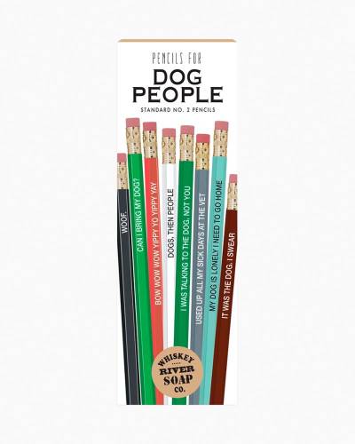 Dog Lovers Multicolor Pen Set | 5 Funny Pens Packaged for Gifting | Dogs >  People, Dogs Are Cheaper Than Therapy