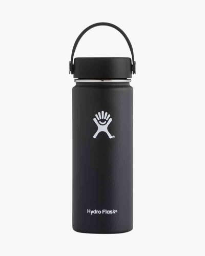 Hydroflask STANDARD MOUTH Black Water Bottle 18 Oz