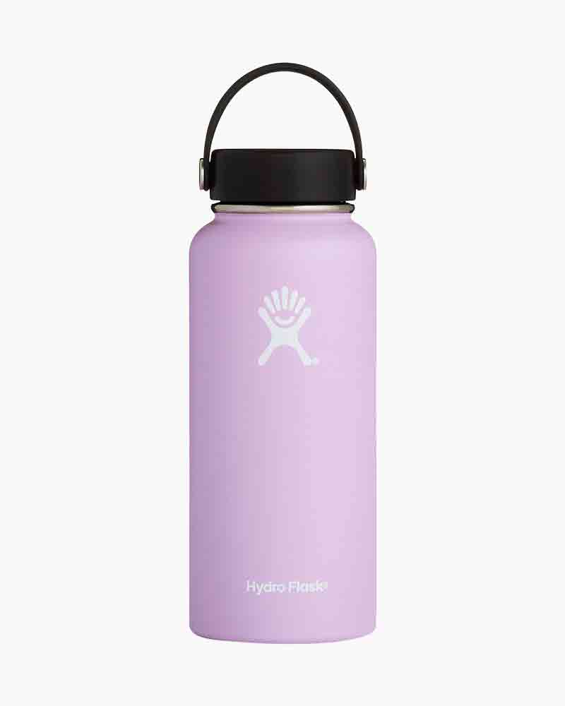 lilac hydro flask with straw lid