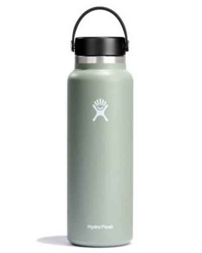 24 COLD & 12 HOT Hydro Flask Water Bottle Stainless Steel 40 oz With Straw  Lid🔥