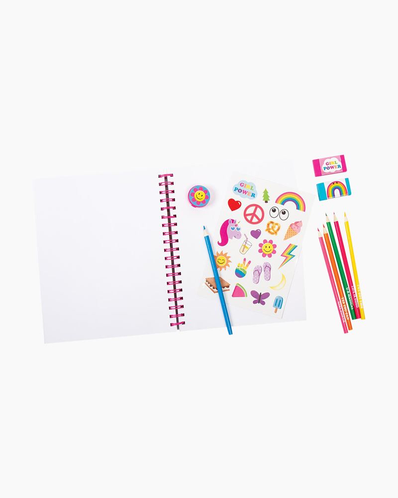 Pastel Tie Dye All-in-One Sketching Set – Make It Real