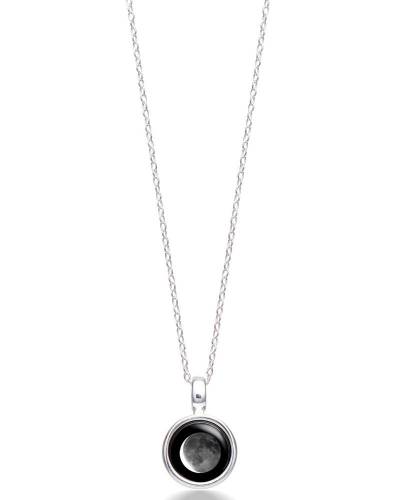 Galaxy Moon Phases Paper Necklace - Shewolfka