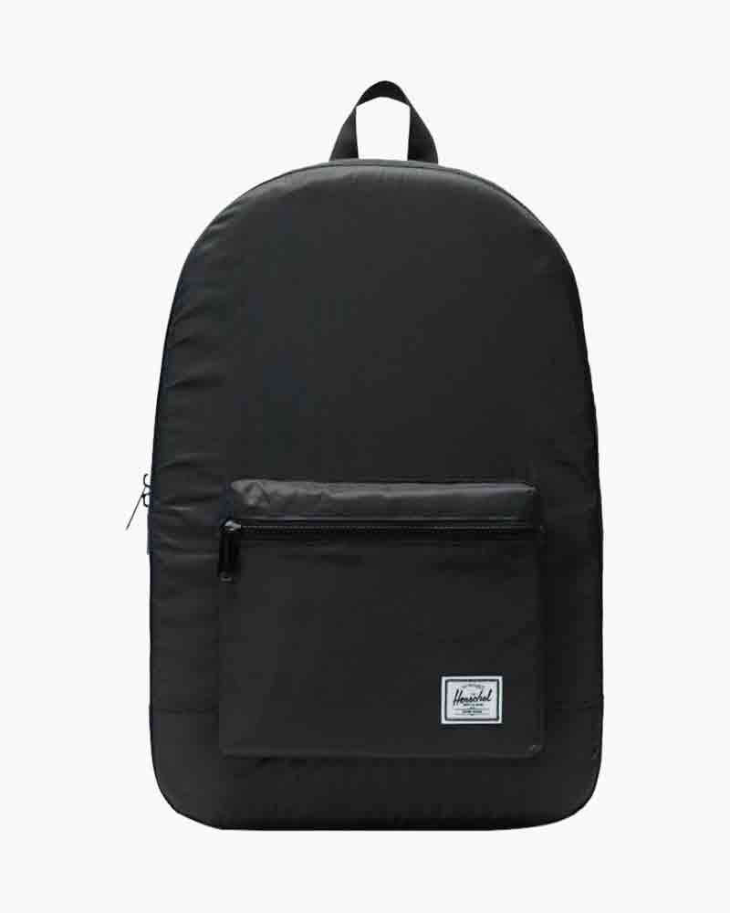 herschel packable daypack black