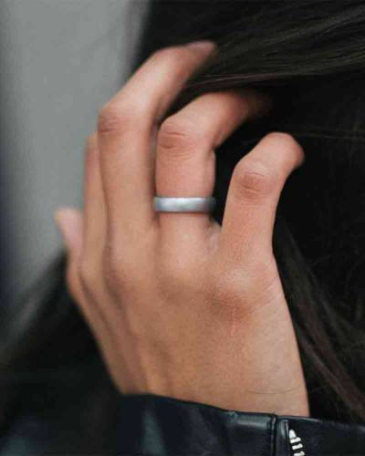 Enso silver sale elements ring