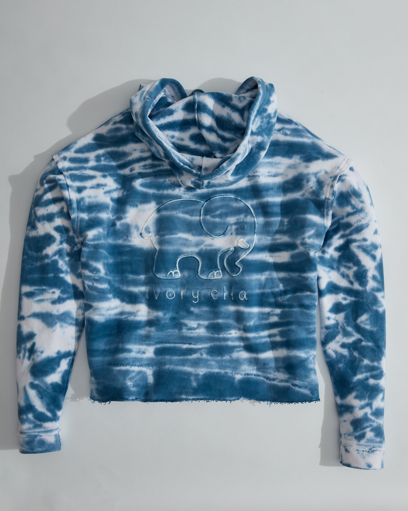 tie dye elephant hoodie