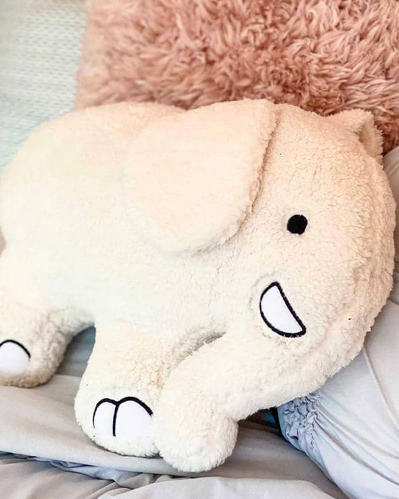 ivory ella plush elephant