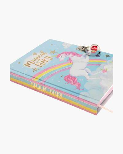 Jewelkeeper Rainbow Unicorn Design Writing Kit With Gold Foil